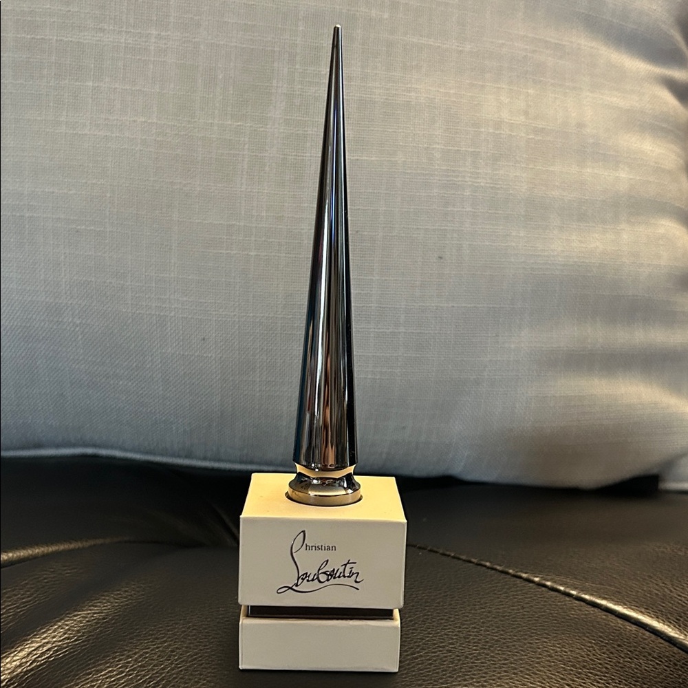 Christian Louboutin Metallic Silver Nail Polish